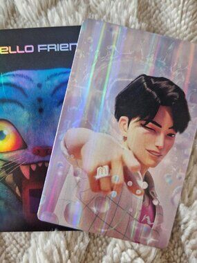 kpop demon hunters x McDonalds collab cards Jinu and Derpy new #kpopdemonhunters